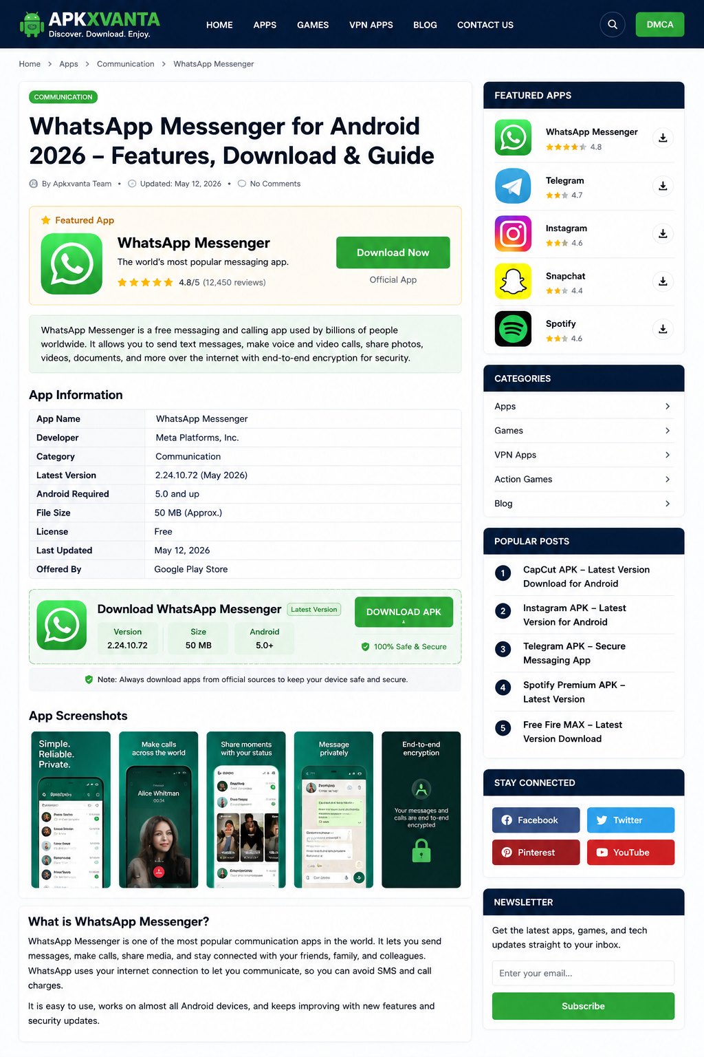 WhatsApp Messenger for Android
