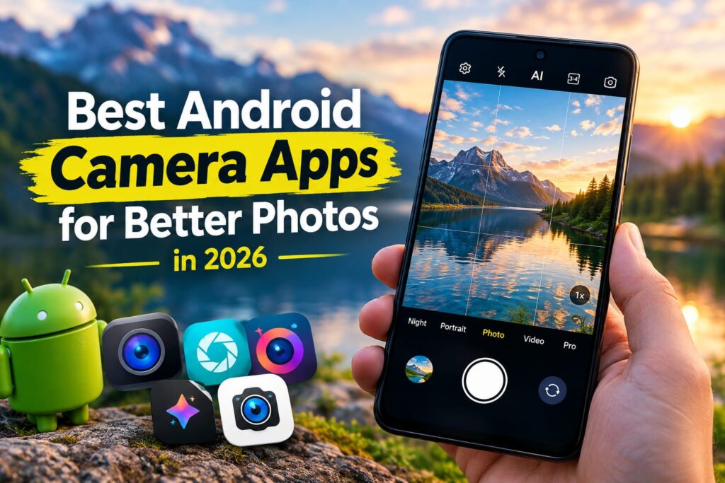 Best Android camera apps for better photos in 2026