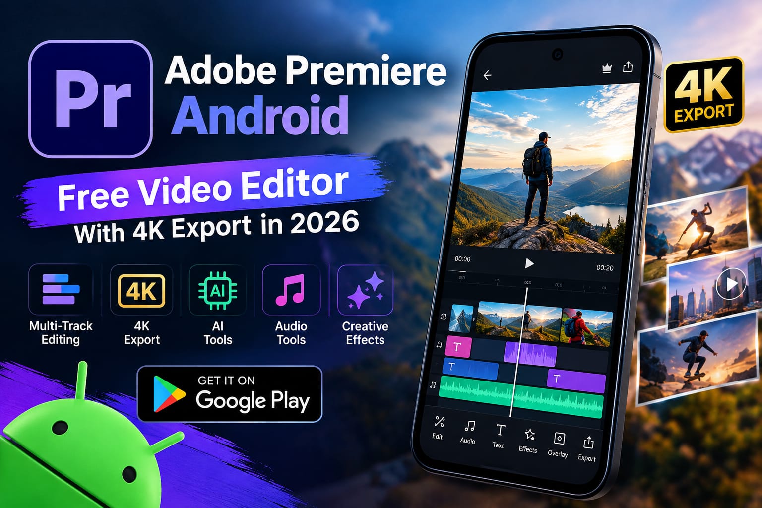 Adobe Premiere Android: Free Video Editor With 4K Export in 2026