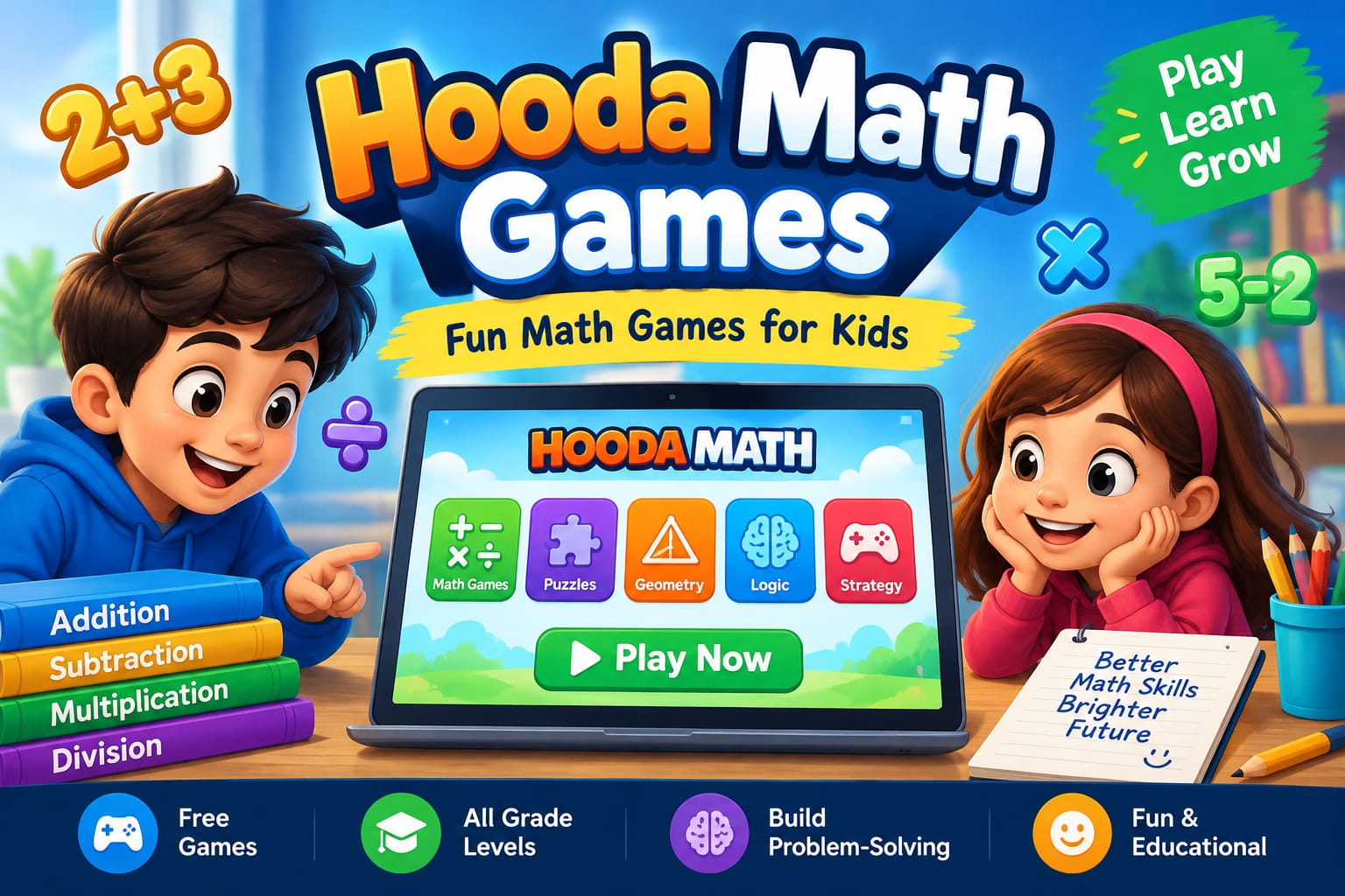 Huda Math Games: Best Free Online Math Games for Kids in 2026